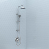 Keeney Mfg Shower Faucet Kit, Polished Chrome, Wall SYM015CP